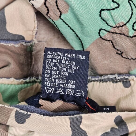 Y2K Triple Five Soul Camouflage Jacket Mens Size M Full Zip Long Sleeve 555 Soul - Picture 12 of 16